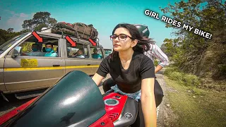 She Rides My R15 v3 for First Time......