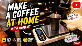 ☕The Best Morning Coffee Routine💫⭐🌈😍 ( EP 05 ) #cafe #shorts #viral #coffee #routine #chill #shorts