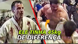 BODYBUILDER INVADE ACADEMIA e LUTA CONTRA FAIXA PRETA DE JIU JITSU