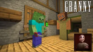 GRANNY REMAKE HOUSE PUZZLE CHALLENGE - GeorgeRgames Animation 