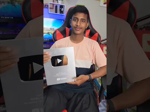 Silver play button