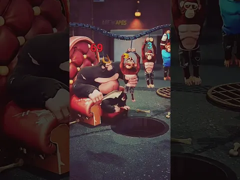 Gorriila ne bandaro ke pet kele nikale 😂 part 2 #shorts #youtubeshorts #gaming #monkey #shortsvideo