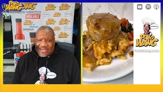 Pollo Wang Podcast: Backup Dinner Turkey Dressing, Collard Greens, and Mac and Cheese.