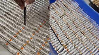 Art of Making Kaju Rolls