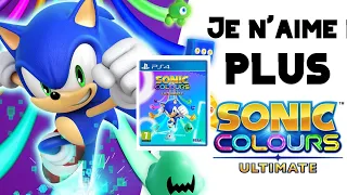 JE N'AIME PLUS SONIC COLOURS.  CRITIQUE/REVIEW