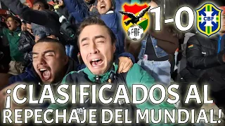 BOLIVIA vs BRASIL ¡CLASIFICADOS REPECHAJE DEL MUNDIAL! |Reacción DESDE LA CANCHA|Eliminatorias2026