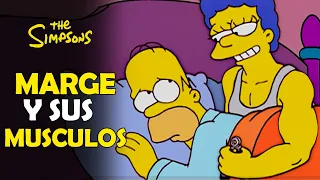 Los Simpsons | Marge se vuelve fisicoculturista profesional | Resumen Los Simpsons