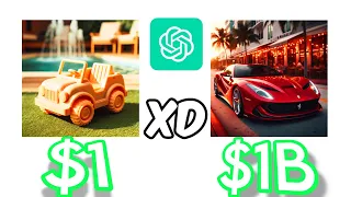 💸$1 vs $1,000,000,000🤑 BARATO VS CARO con IA🤖