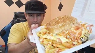 ASMR  HAMBURGUESA Surtida de mi Barrio.