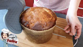 Dolce tipico di Natale.🎄 Panettone classico con impasto a mano.
