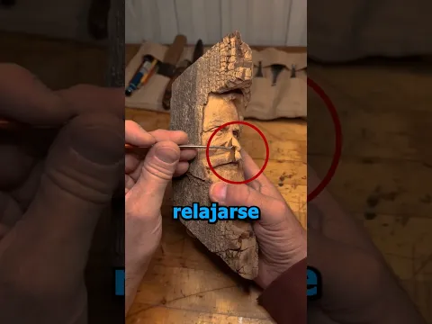 Tallando madera se rompió cómo arreglar una pieza rota sin empezar de nuevo