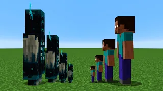 warden vs herobrine