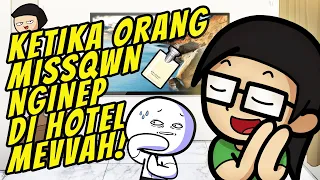KETIKA ORANG MISSQWN NGINEP DI HOTEL MEVVAH - Webtoon Beda-Beda Emang Asyik!