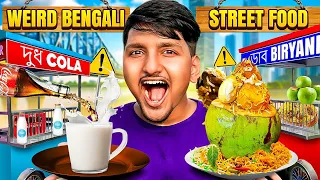 I Tried Kolkata's Most Weird Street Food 😱 *ডাব Biryani*