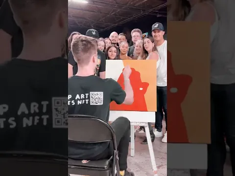I invited my friends to paint with me 😊 Featuring Pop Art Cat #160