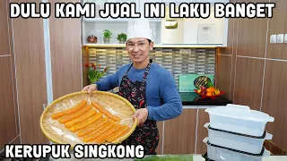 Dulu Kami Jual Ini Laku Banget KERUPUK SINGKONG