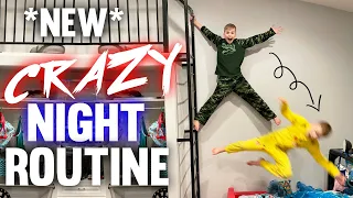 Our CRAZY Twin Night Routine!