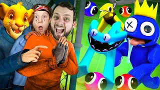 Ak ťa Nájdu Rainbow Friends 2 Príšery Okamžite Bež
