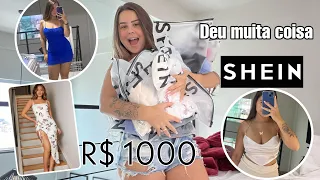 Provando roupas que comprei na SHEIN