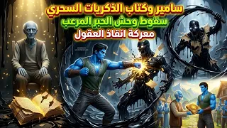 قتال أسطوري! ⚡ البطل سمير يدمر وحش الحبر الشرير لإنقاذ القرية ⏳  Arabic Stories | #shorts