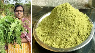 இப்படி செய்து பாருங்கள் சத்தான முருங்கை கீரை இட்லி பொடி / Healthy Drumstick Leaves Idli Podi