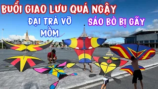 Thả diều sáo giao lưu cùng các nghệ nhân búp măng non Hải Dương gặp toàn diều khủng ..