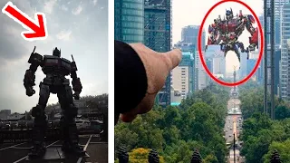 6 Tranformers REALES Captados en Cámara