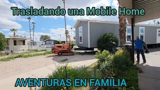 TRASLADANDO UNA CASA  MOBIL