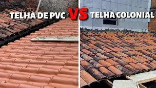 TELHADO DE PVC NÃO ESPERAVA ESSE RESULTADO