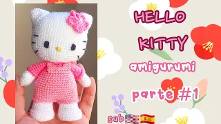 KELLO KITTY amigurumi /crochet #facil parte #1_  SUB