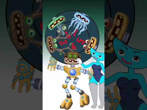 Guess where the head is Wubbox .My Singing Monsters. All Wubbox.Cartoon Animation