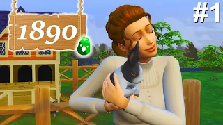DESAFIO DAS DÉCADAS CAMPESTRE! - 1890 | The Sims 4