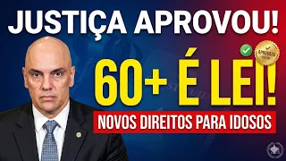 TEM MAIS DE 60 ANOS?? ENTÃO TEM DIREITO A RECEBER ESSES 10 BENEFÍCIOS! ESTATUTO DOS IDOSOS 2026!
