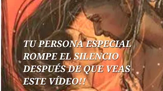 Tus ojos lo verán ‼️Esta persona rompe su silencio, te busca trastornad@  loc@ por hablar contigo 💔❤