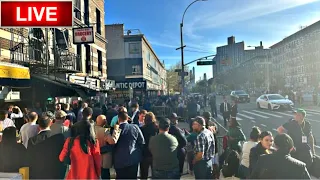 🔴Trump SURPRISES The HOOD!!! Thousands Just SHOWED UP Against Alvin Bragg AT JOSE ALBA DELI, HARLEM