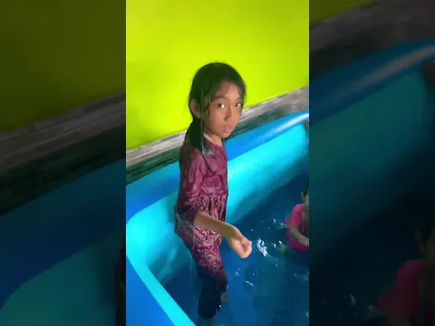 mandi dikolam buatan #shorts