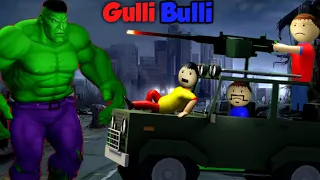 Gulli Bulli New Horror Story | Gulli Bulli Aur Hulk Story | Make Joke Horror