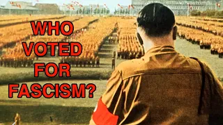 Why did the middle classes support fascism?