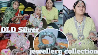 My 100 years old SILVER jewellery collection मेरा 100 साल पुराना चादी की नायाब चीजे