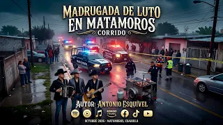 😔🙏🎶 MADRUGADA DE LUTO EN MATAMOROS - Corrido - Antonio Esquivel 