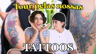 Tour pelas nossas 40 tatuagens + histórias e significados 😅🦋