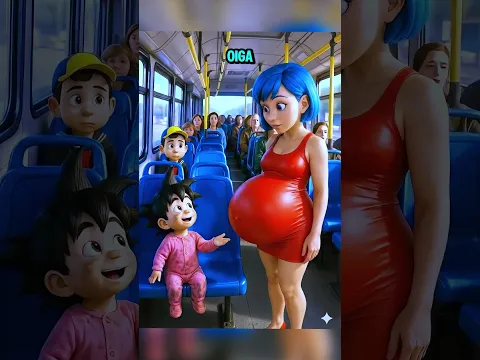 Goku ayuda a una Embarazada 🥰