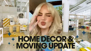 VLOG: Moving updates! Home decor & shopping haul