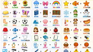 100+ Compound Words for Kids | Learn Easy English Compound Words with Examples