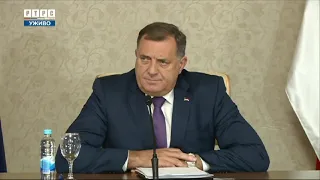 Konferencija za novinare Milorada Dodika