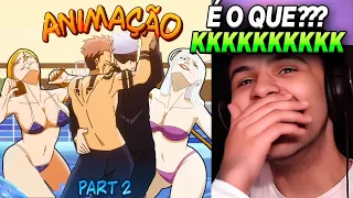 🔴  FIM DO CHURRASCO DE DOMINGO DO SUKUNA | Flypitos React
