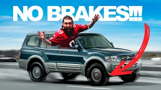 How to Drive a Car WITHOUT BRAKES???