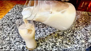 REFRESCO DE AVENA!!// sin leche ¡Espesa , rendidora y riquísima!