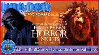 334. Halloween Horror Nights 2023 en Universal Studios Hollywood: ¡El Evento de Terror Definitivo!
