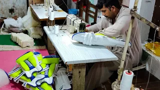 You Dont Believe How Difficult To Make Cricket Batting Pads | How To Make Cricket Batting Pads